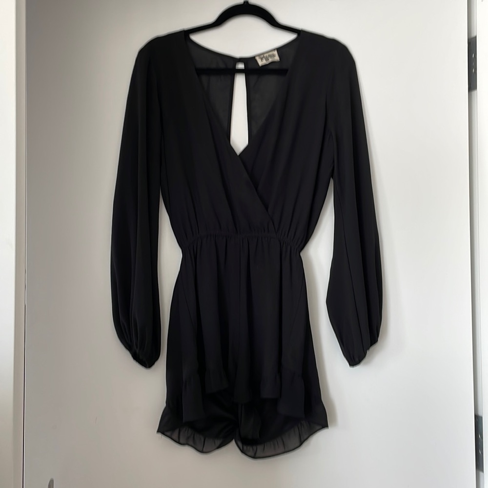 Show me your mumu black romper